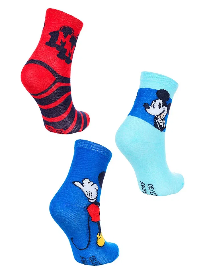Носки Mickey, разноцветные, Disney Mickey Mouse, разноцветный — фото 2