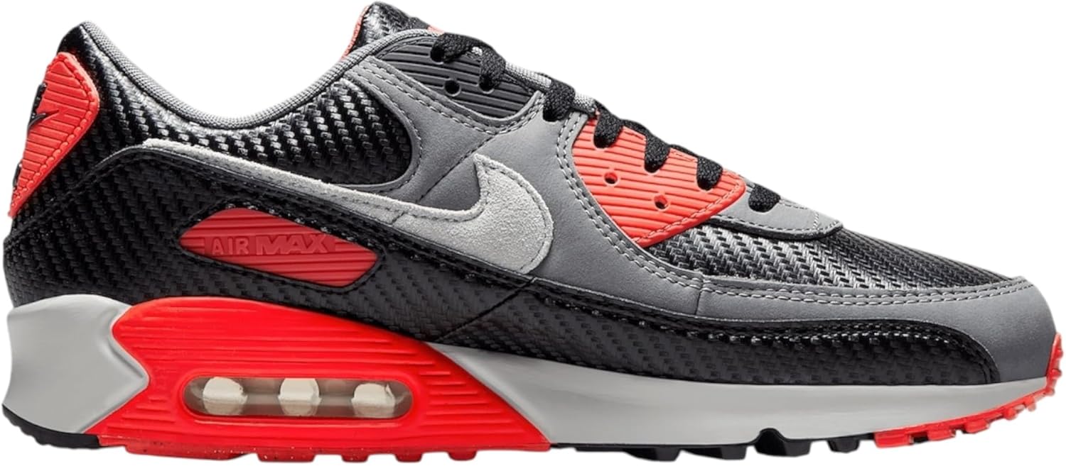 Мужские кроссовки Nike Air Max 90 Premium, черный — фото 2