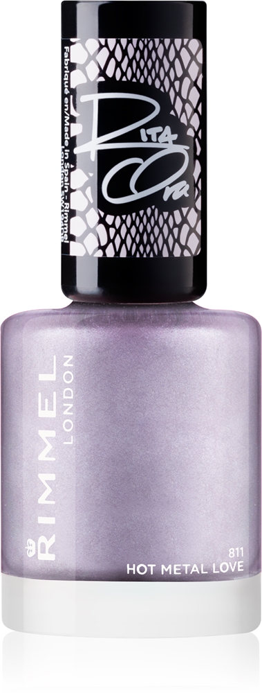 

Лак для ногтей Рита Ора Rimmel, atspalvis 811 hot metal love 8 мл