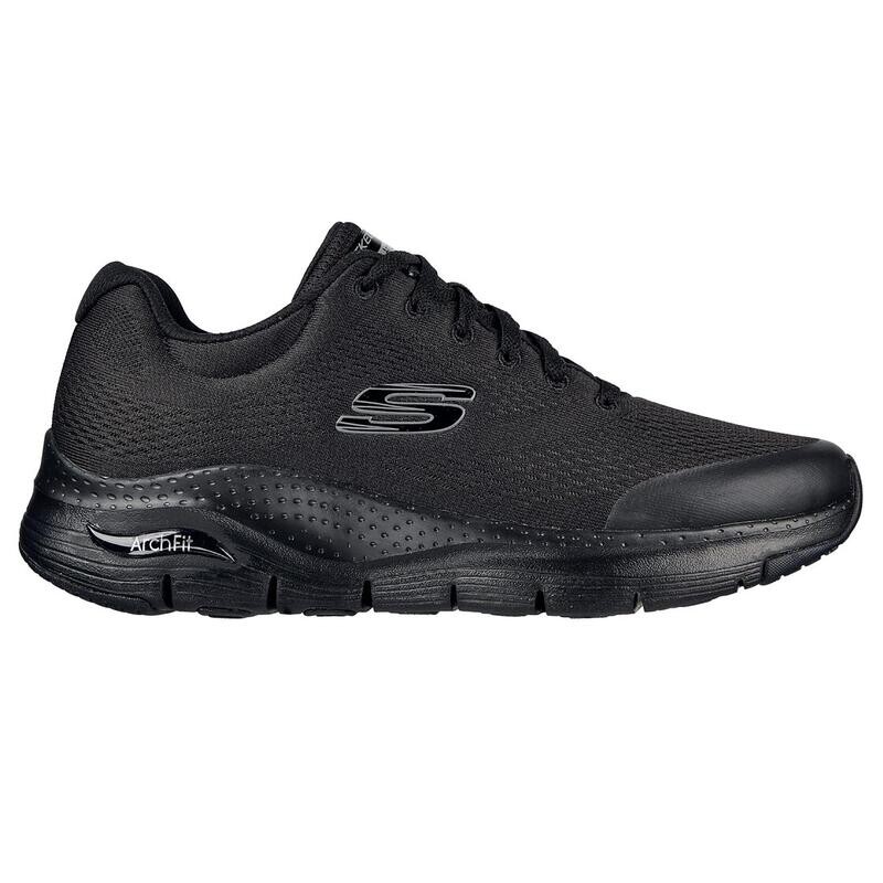 

Мужские спортивные кроссовки Skechers для ходьбы 232040_BBK Черный со шнурками