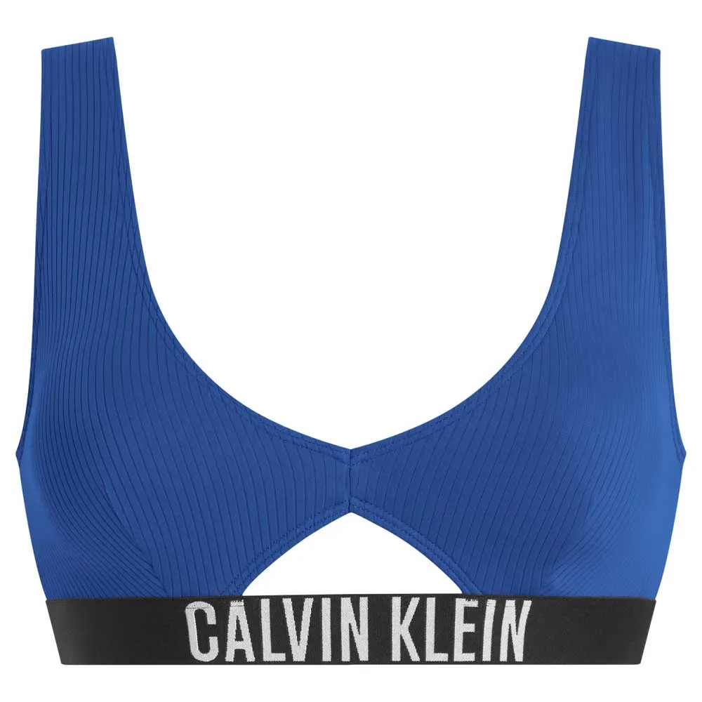

Топ бикини Calvin Klein Intense Power Bralette New, синий