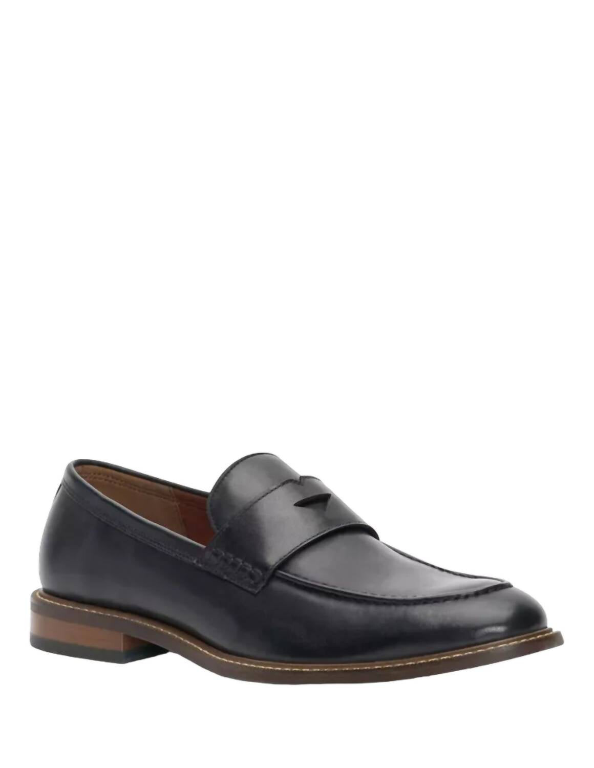

Черные пенни-лоферы Lachlan Vince Camuto, черный