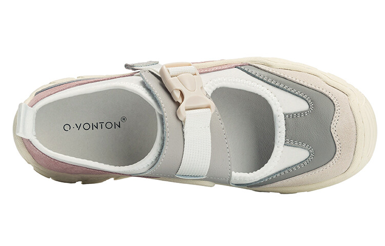 

Кроссовки для образа жизни Женские низкие Q.Vonton, цвет Apricot milk coffee