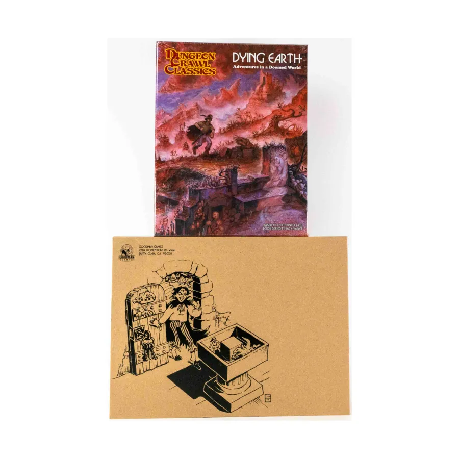 

Полный набор Dying Earth (издание Kickstarter), Dungeon Crawl Classics - Dying Earth