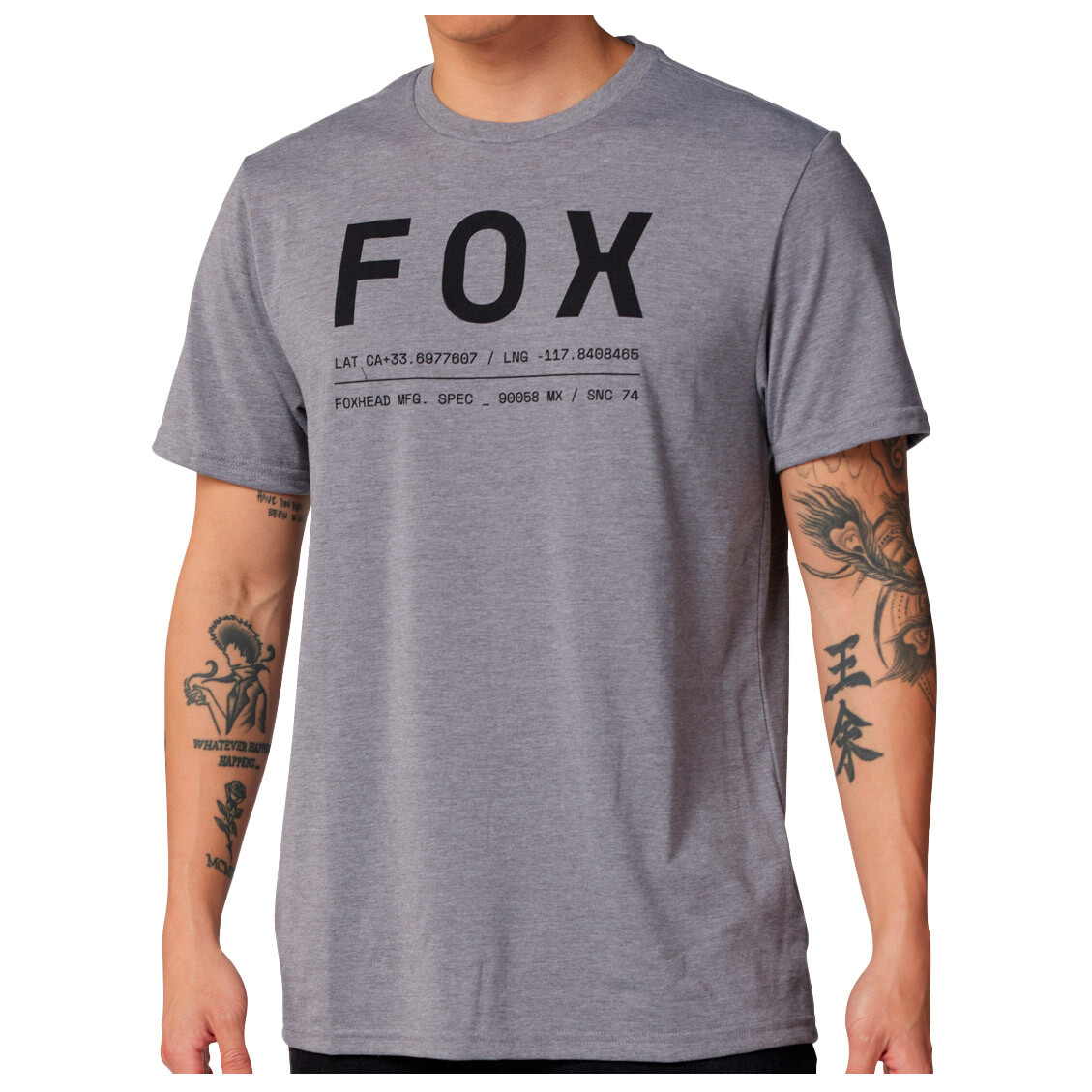 

Функциональная рубашка Fox Racing Non Stop S/S Tech Tee, цвет Heather Graphite