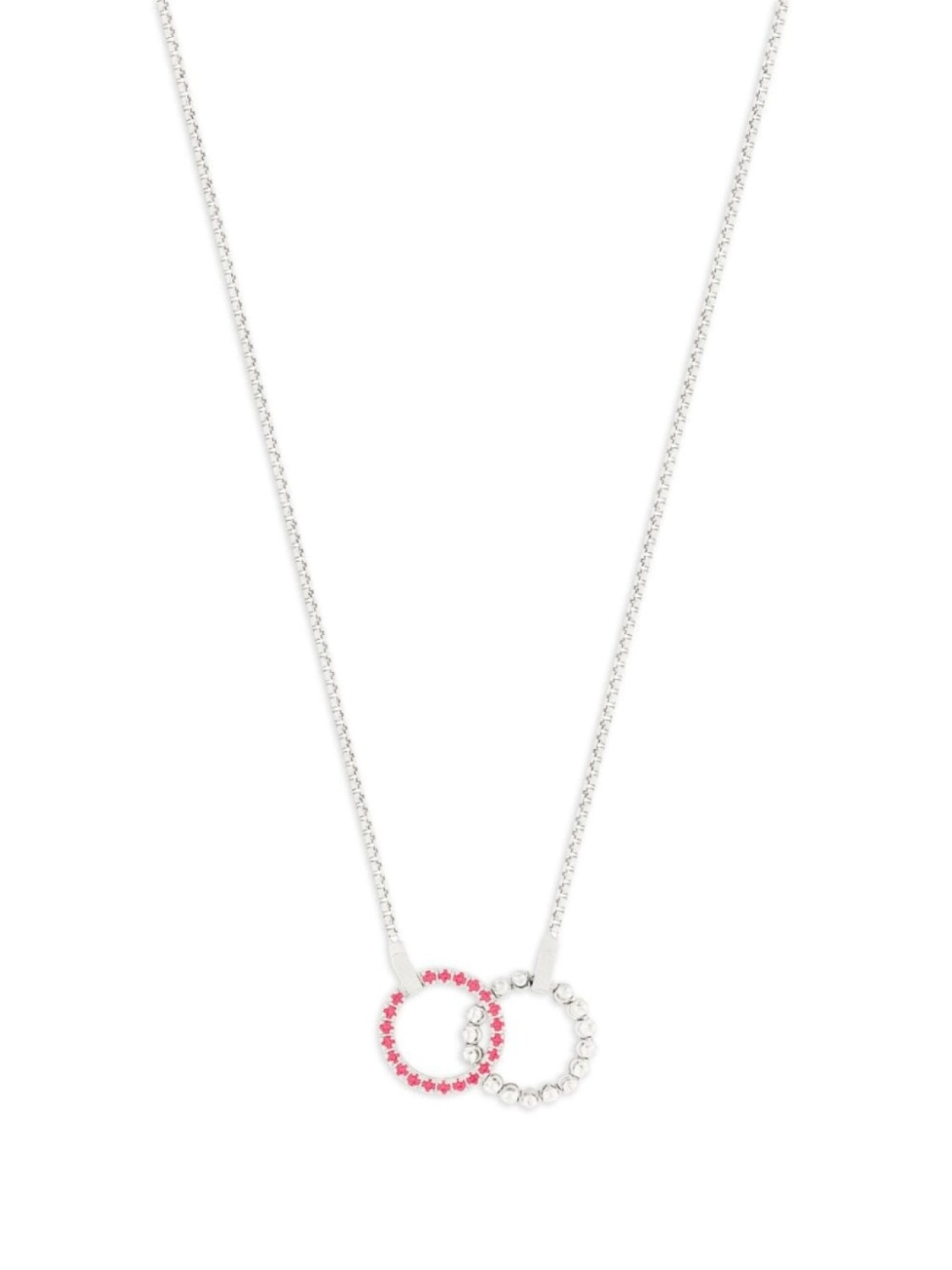 

Колье Moon Eden из белого золота с рубином Officina Bernardi, серебряный