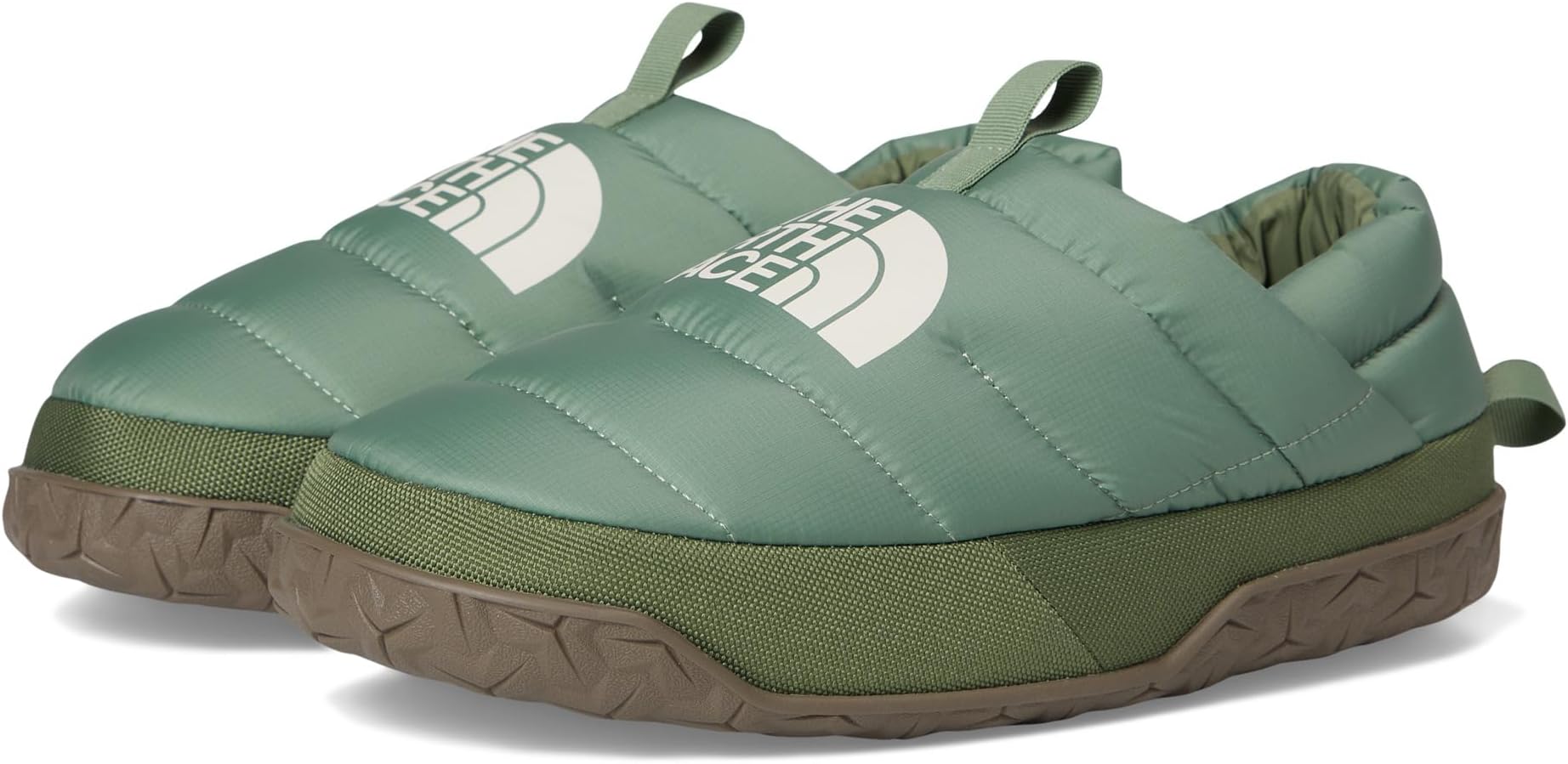 Тапочки The North Face Women's Nuptse Mule, Slate Moss/Bark Mist