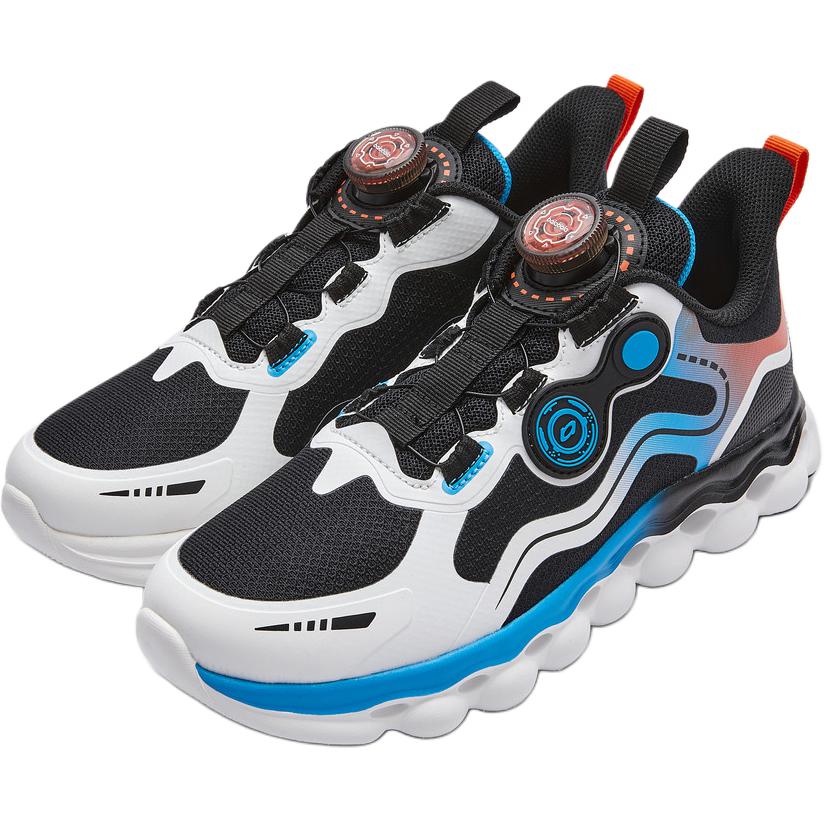 BALABALA Slip Resistant And Breathable Low top Kids' Running Shoes Black White Teenagers — фото 3