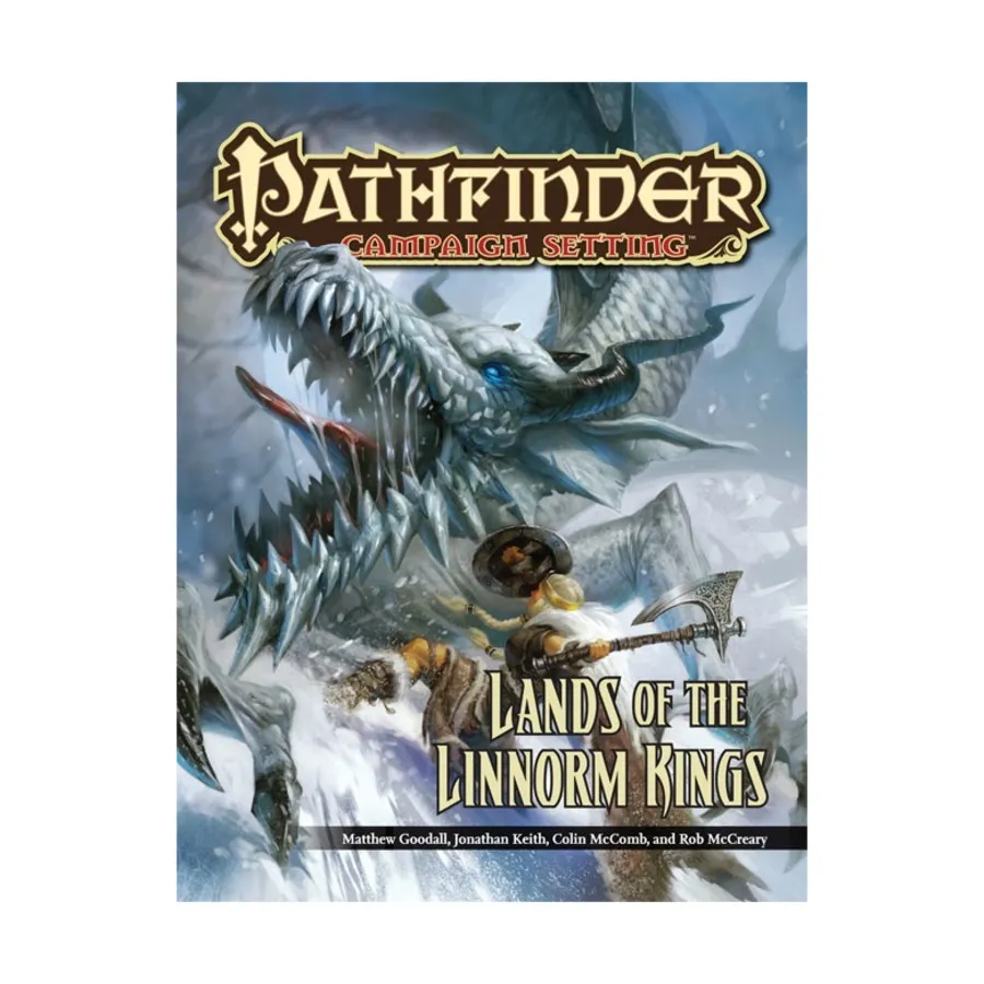 

Lands of the Linnorm Kings, Pathfinder Roleplaying Game (1st Edition) - Campaign Setting - World Books, мягкая обложка