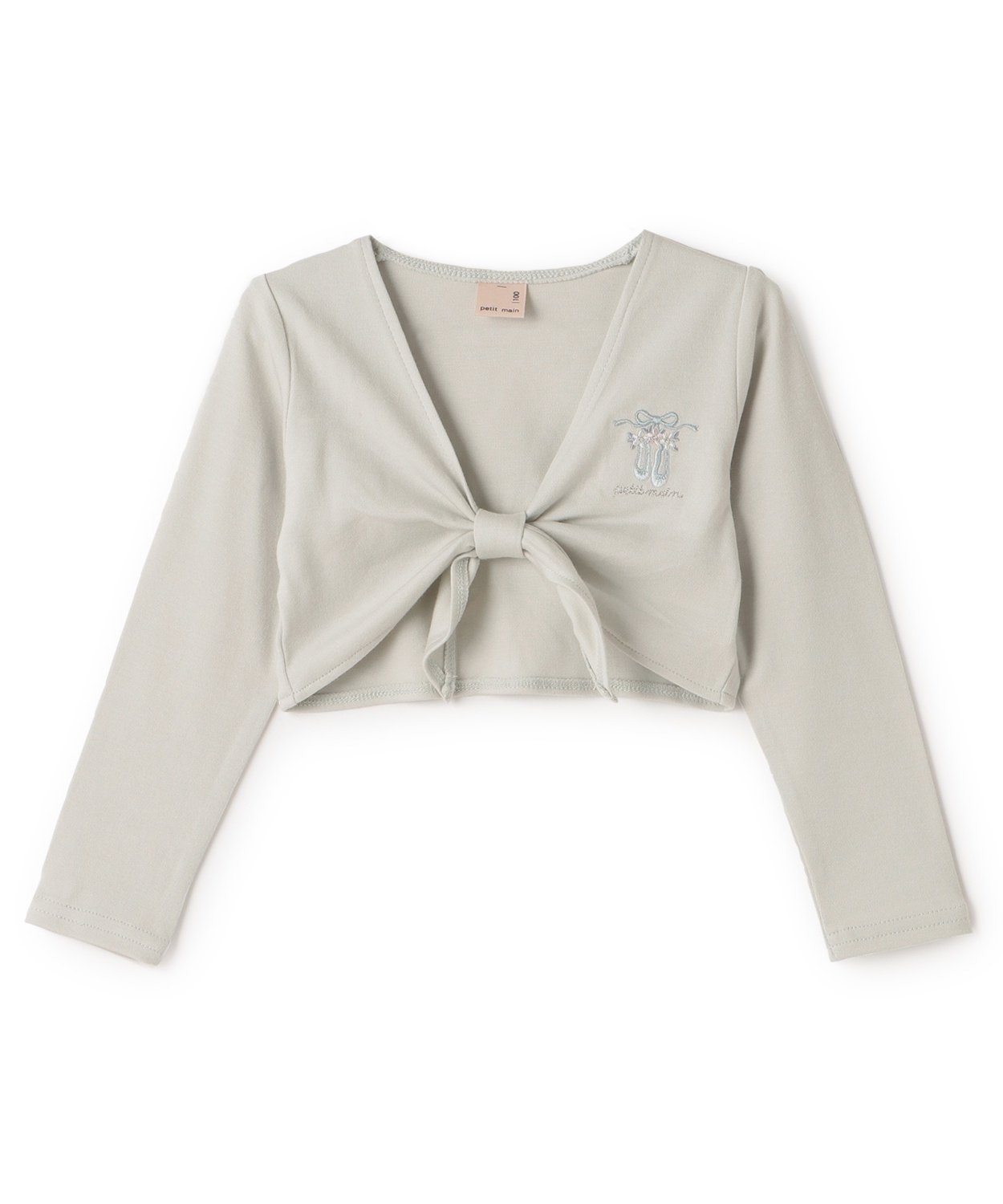 Кардиган Верхняя часть Cache-coeur Petit Main, Light Green