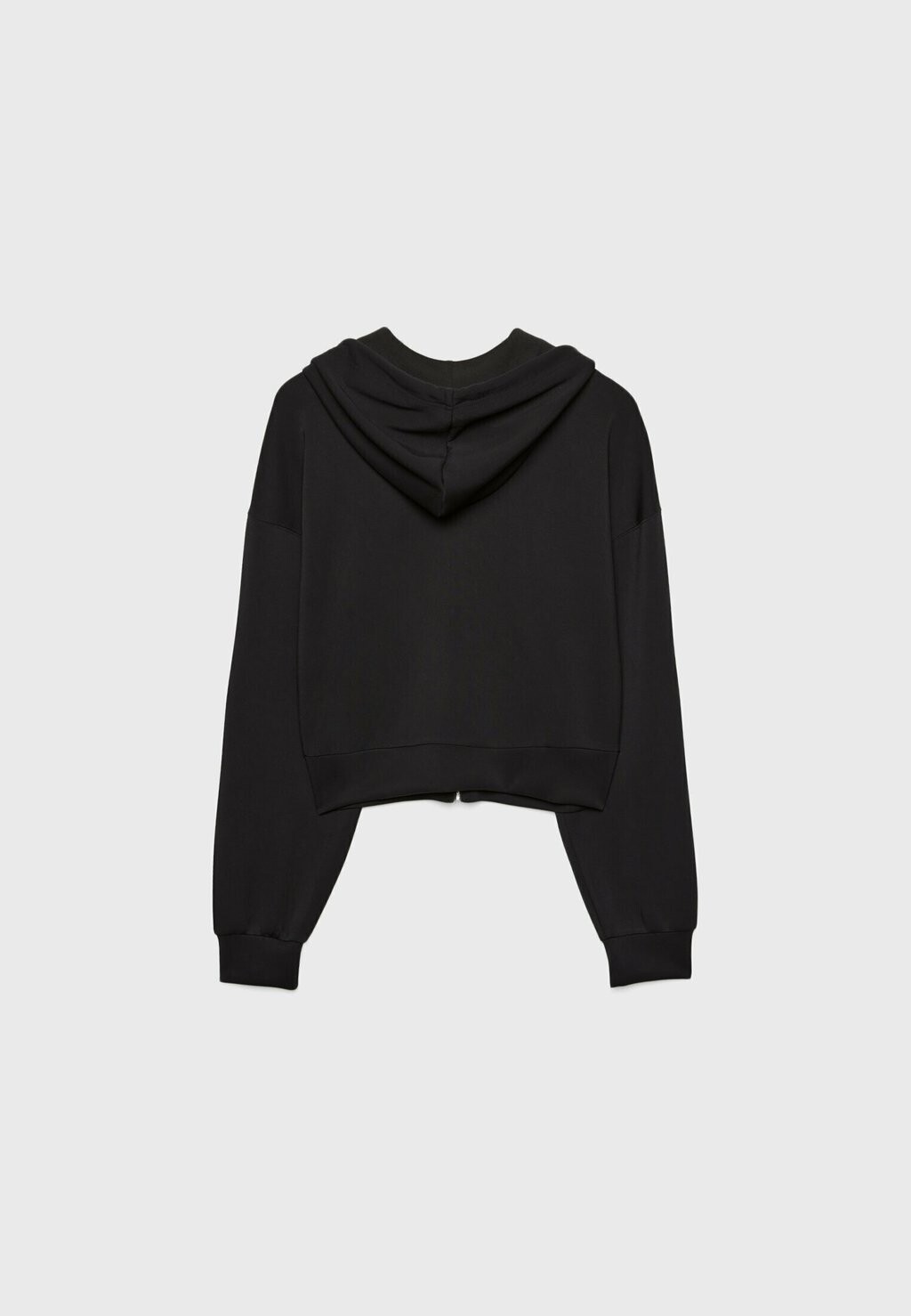

Толстовка на молнии SOFT TOUCH HOODED Stradivarius, черный