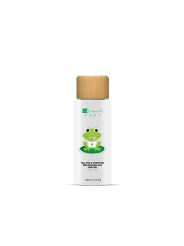 Детский шампунь и гель для душа с алоэ вера и ромашкой Dr Botanicals — фото 2