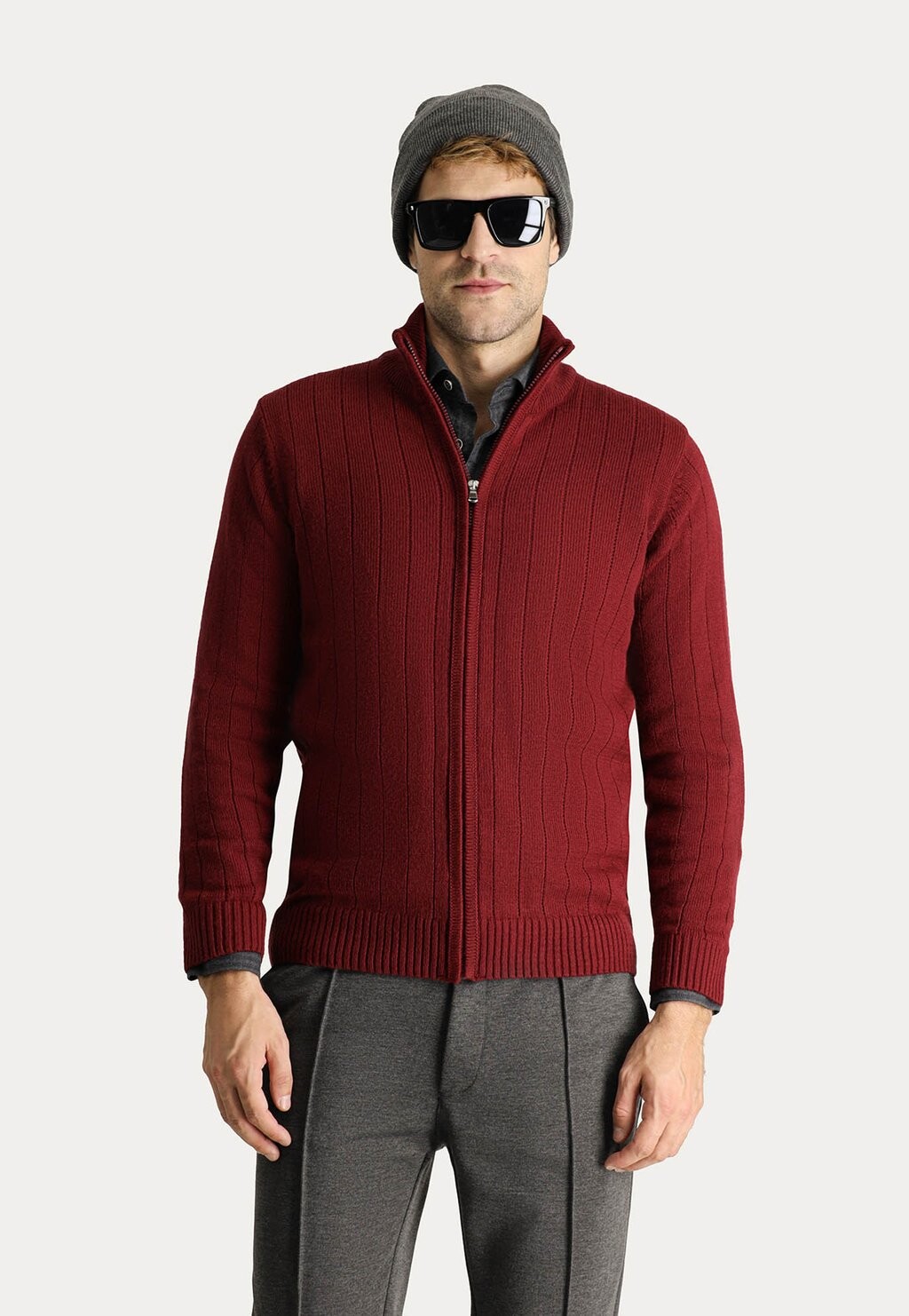 

Кардиган REGULAR FIT Kigili, цвет dark burgundy
