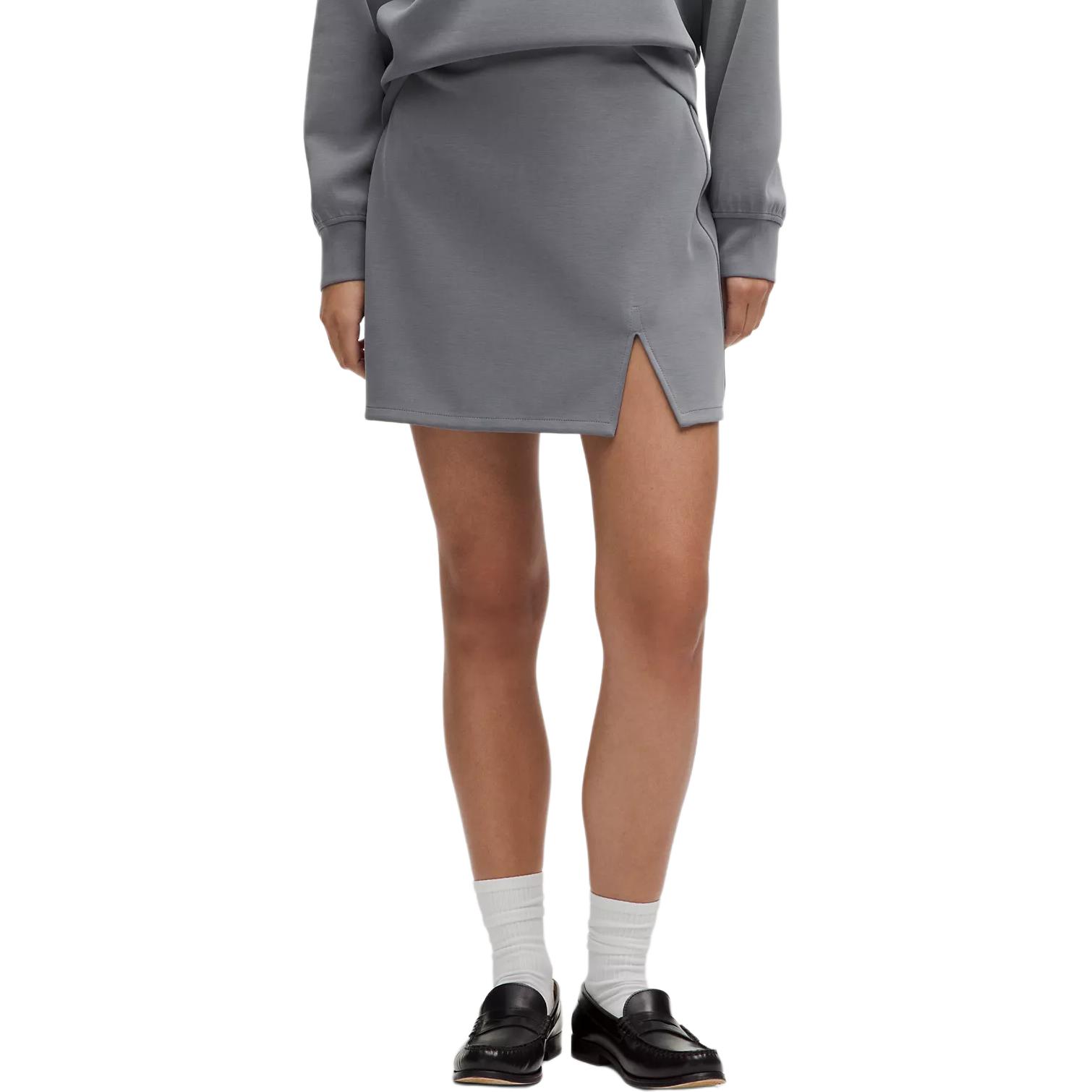 

Повседневная короткая юбка женская Lululemon, серый