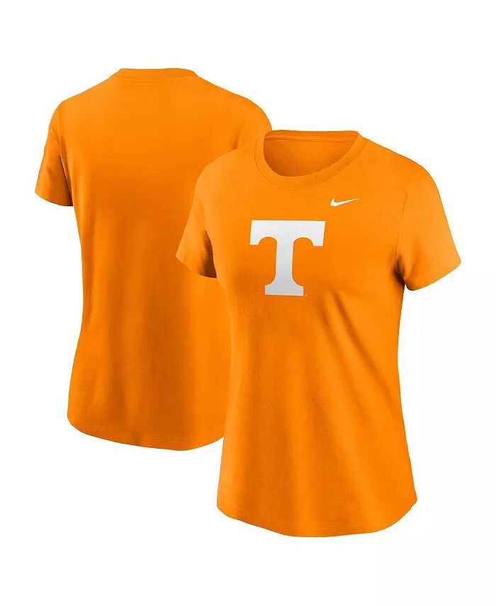 

Женская футболка Tennessee Orange Tennessee Volunteers Primetime Evergreen с логотипом Nike