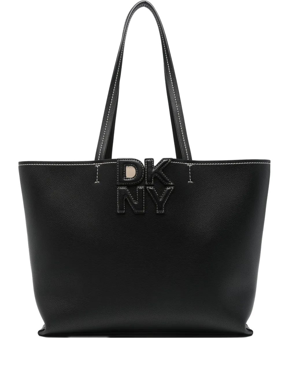 

Сумка-шоппер с логотипом Nicole DKNY, черный
