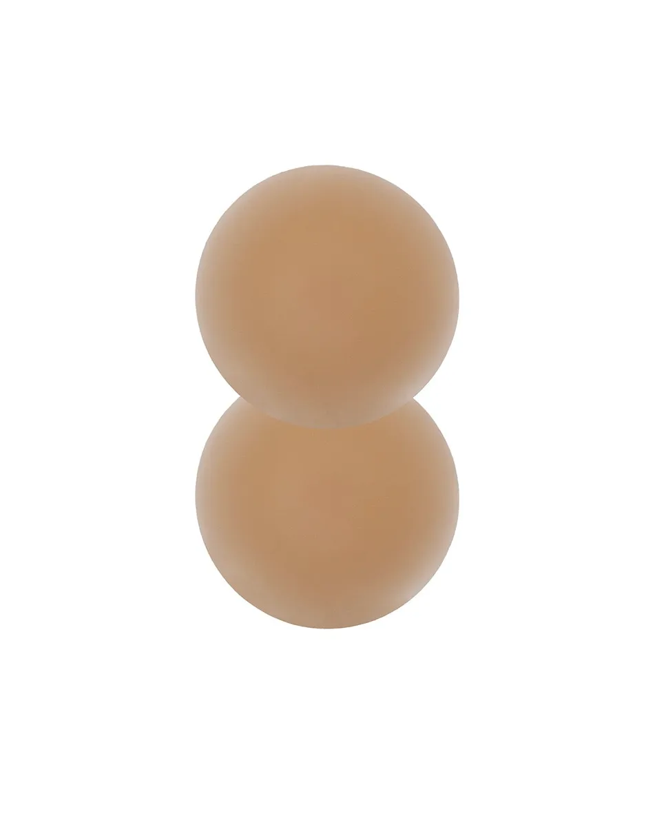 

Силиконовые накладки для сосков с эффектом присоски без клея Magic Bodyfashion, светло-бежевый