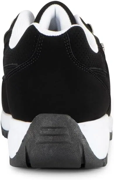 Мужские низкие модные кроссовки Lugz Express Classic, Black White — фото 3