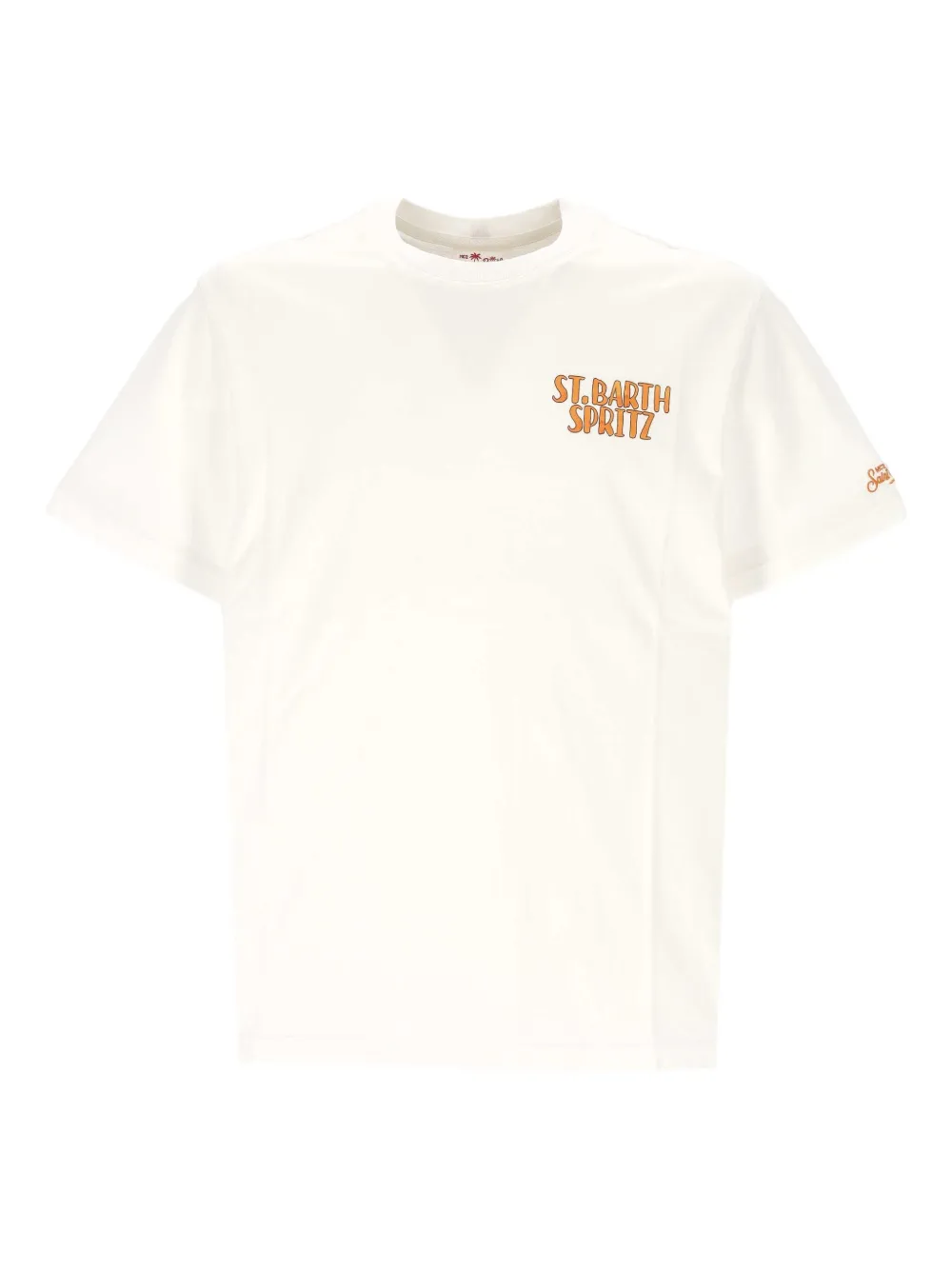 

Футболка с графическим принтом Mc2 Saint Barth, белый