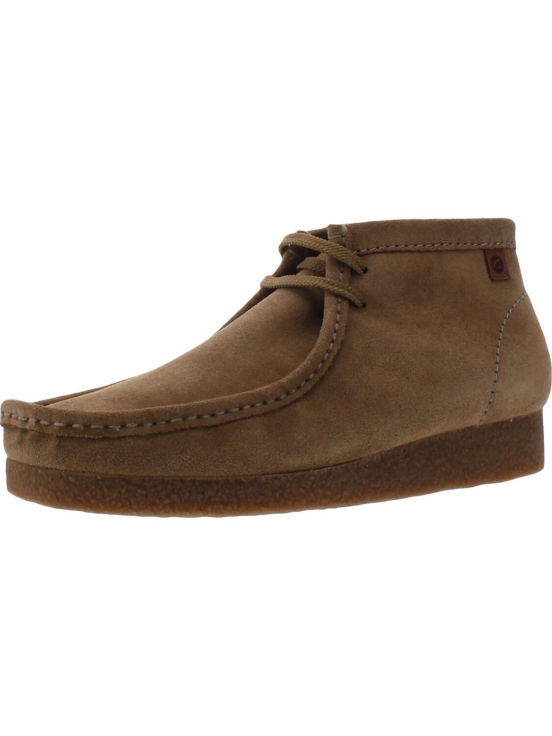 

Мужские замшевые мокасины Shacre Boot с удобной стелькой Clarks, цвет Dark Sand Suede