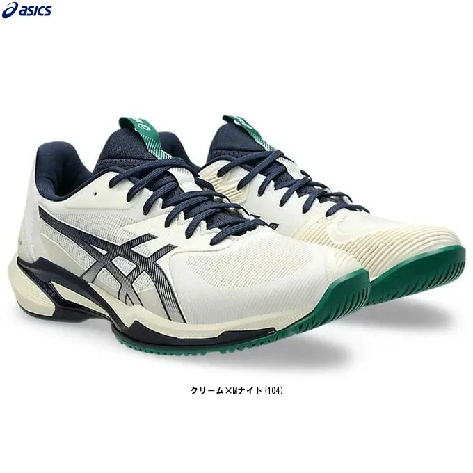 Теннисные кроссовки «Solution Speed FF 3» от ASICS, Cream X M Night (104)