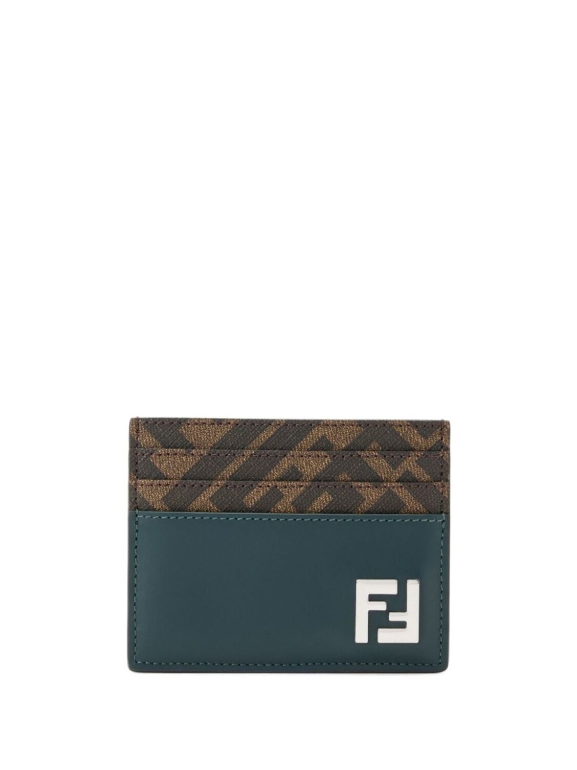 

FENDI картхолдер с логотипом, зеленый