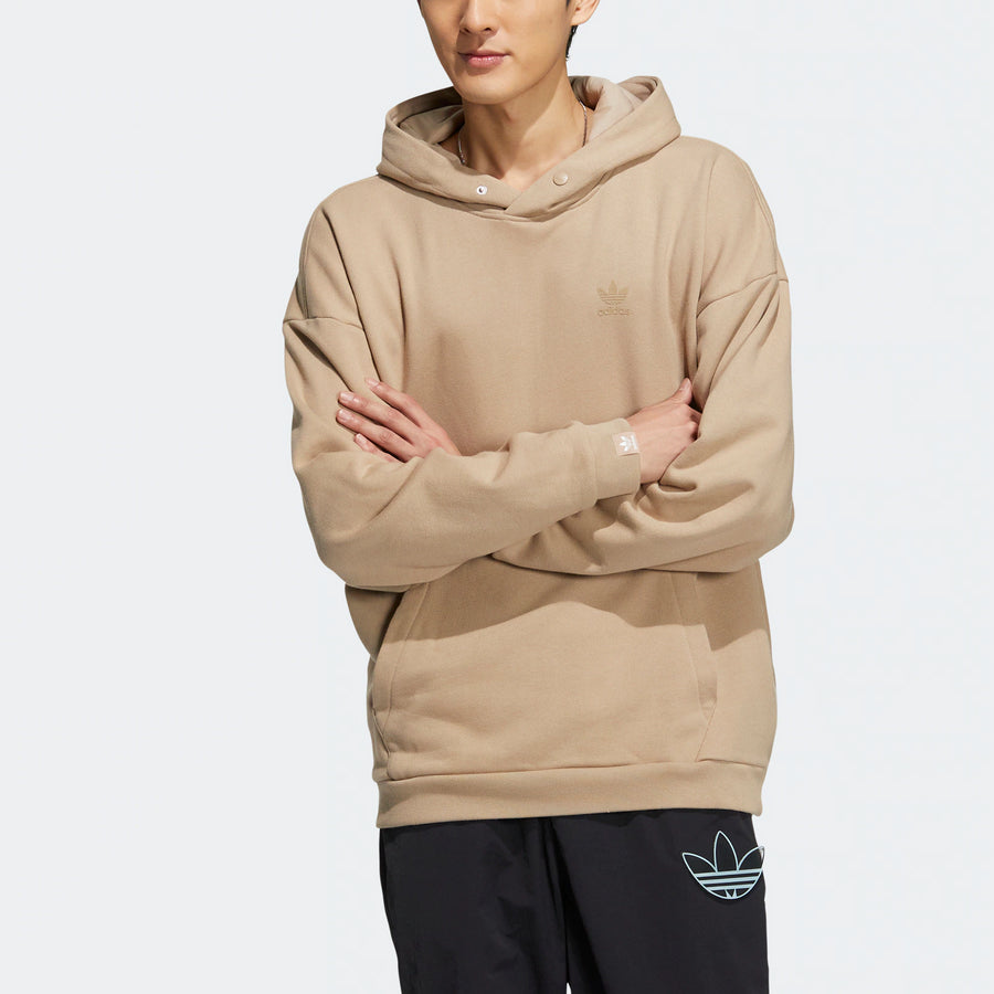 Худи adidas originals Hoodie 'Beige', коричневый — фото 3