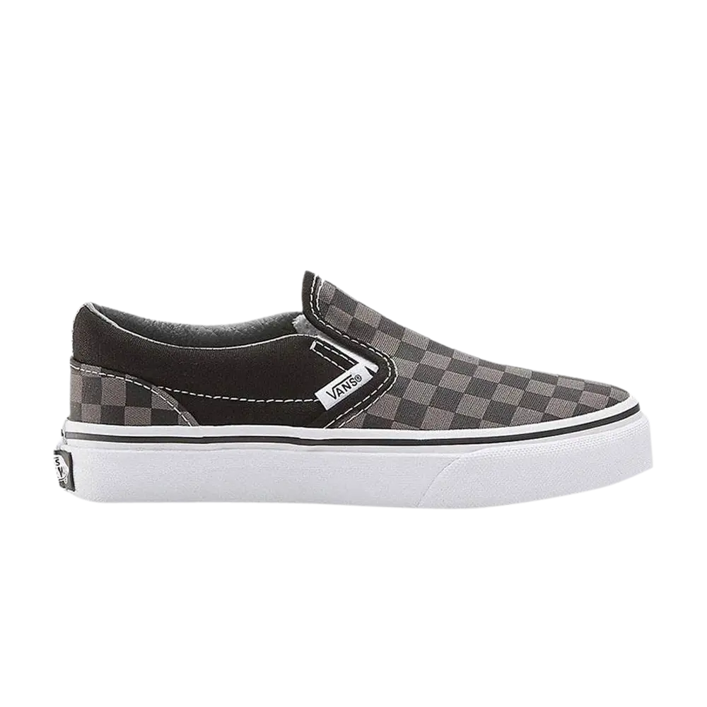 Слипоны детские Vans, серый