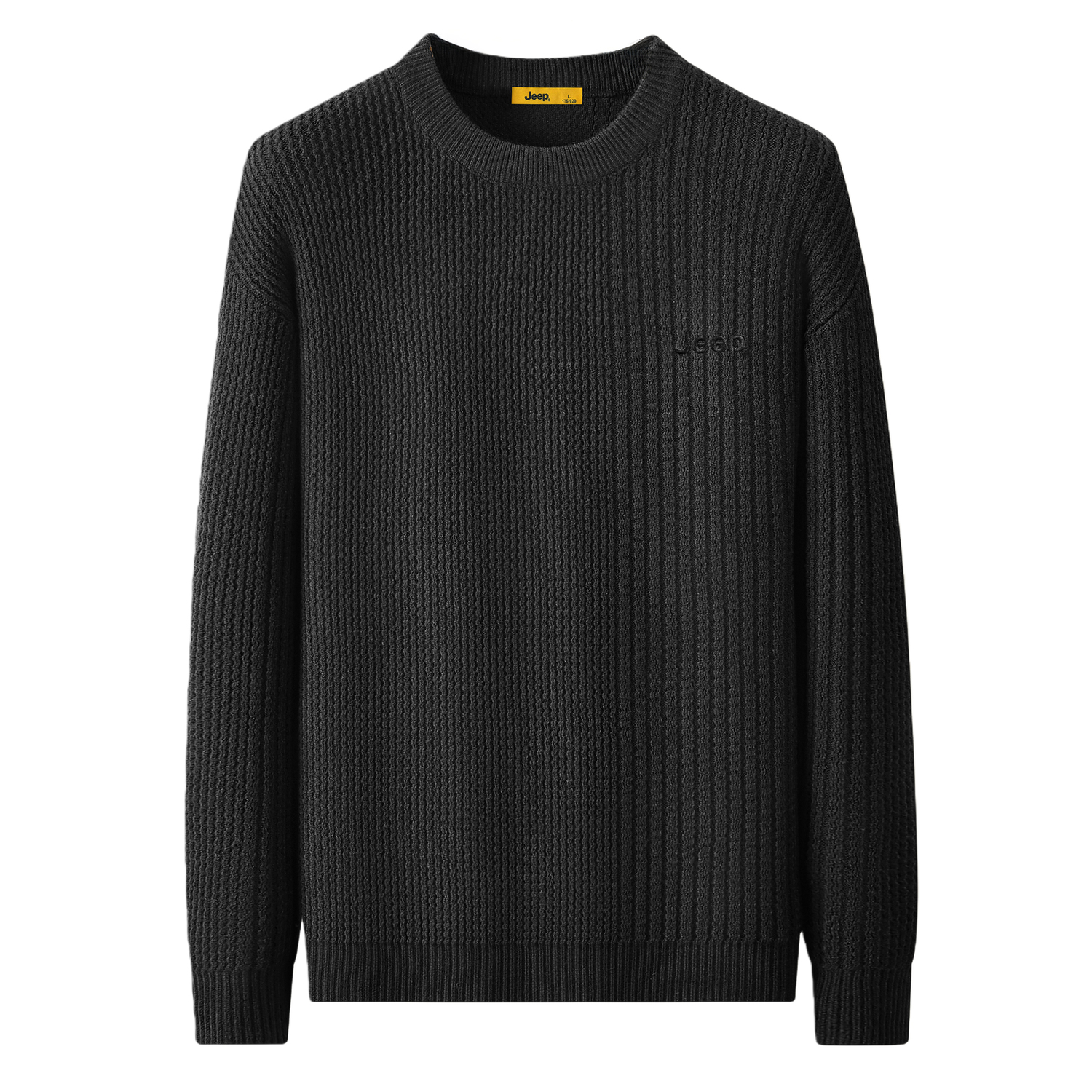 

Свитер Unisex Crew Neck Moderate Jeep, черный
