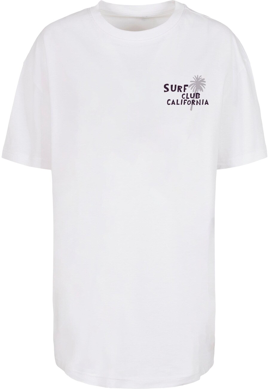 

Топ оверсайз Merchcode Oversized Shirt Surf Club California, белый