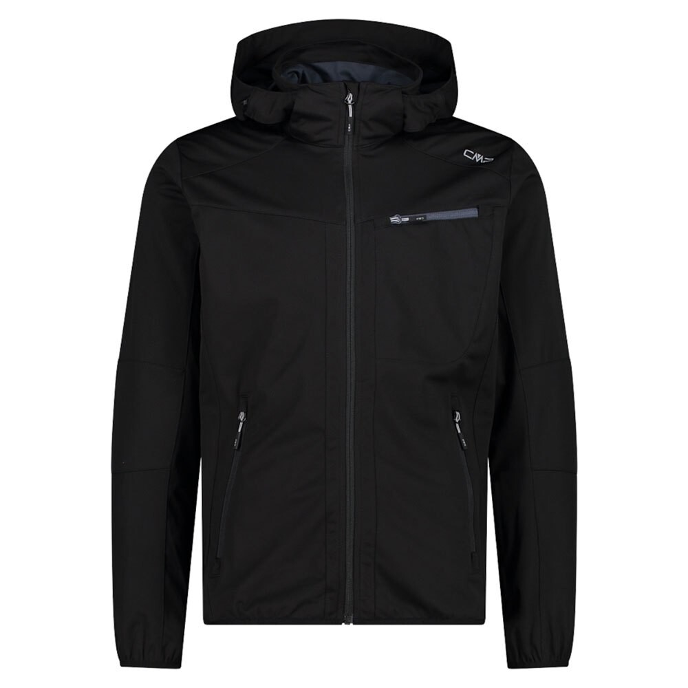 

Спортивная куртка CMP Zip Hood 32A5017 softshell, черный