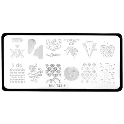 

BNA Stamping Cupidon Beautynails