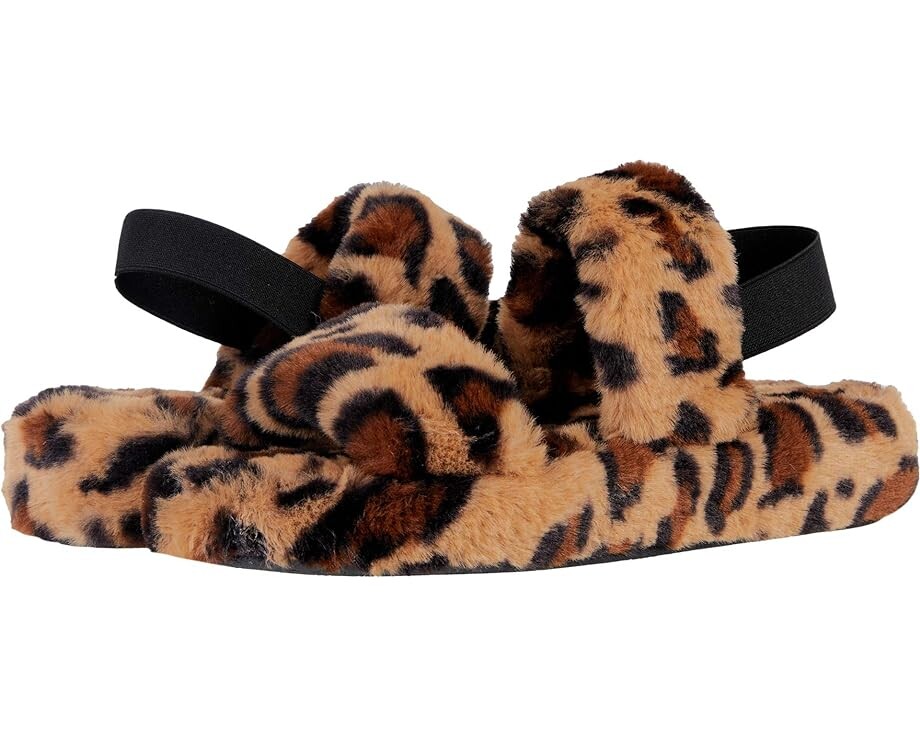 

Домашняя обувь Steve Madden Biddy Slipper, леопардовый