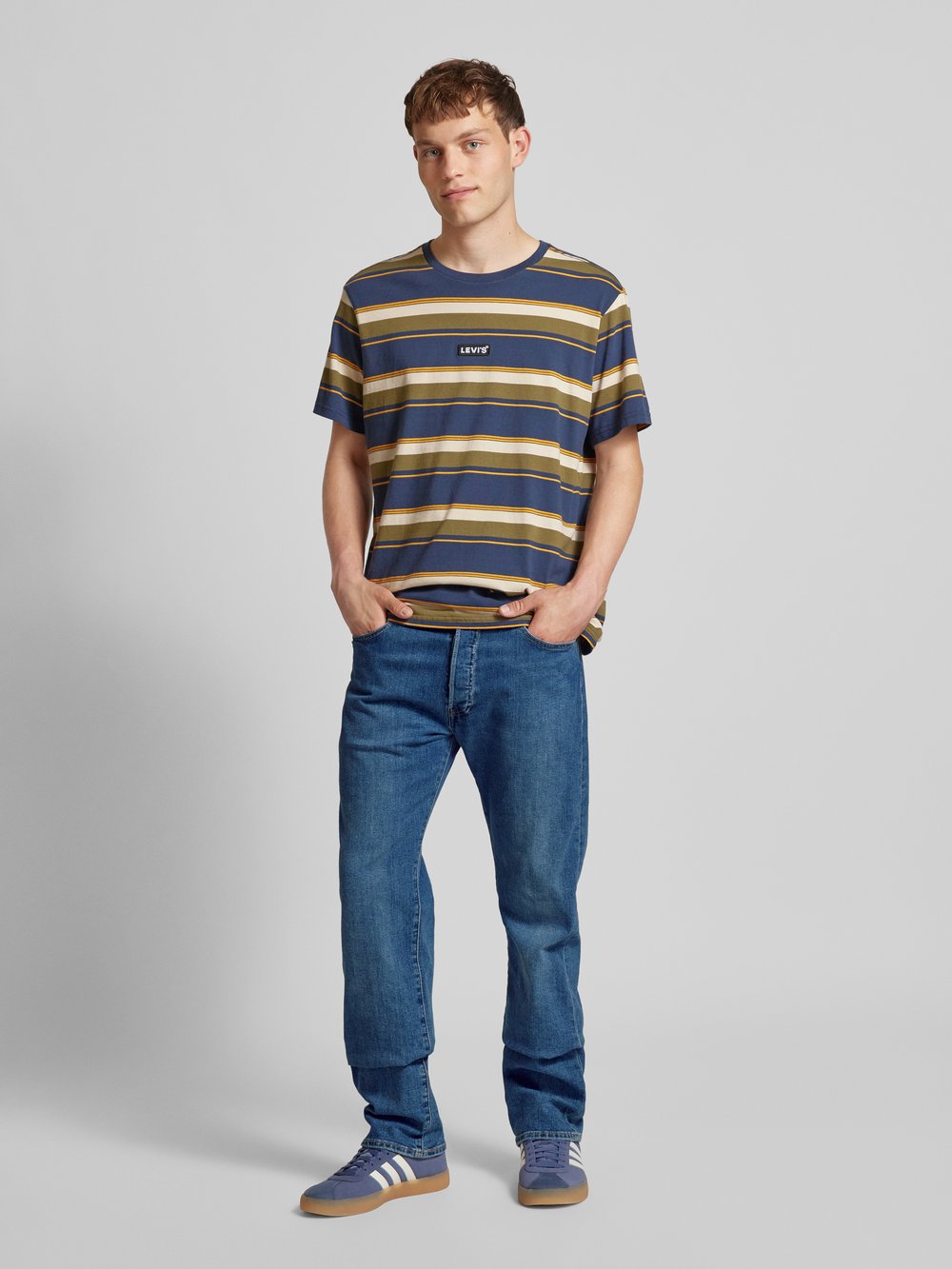 

Джинсы прямого кроя с 5 карманами, модель «501 BEST OF LOVE» Levi's