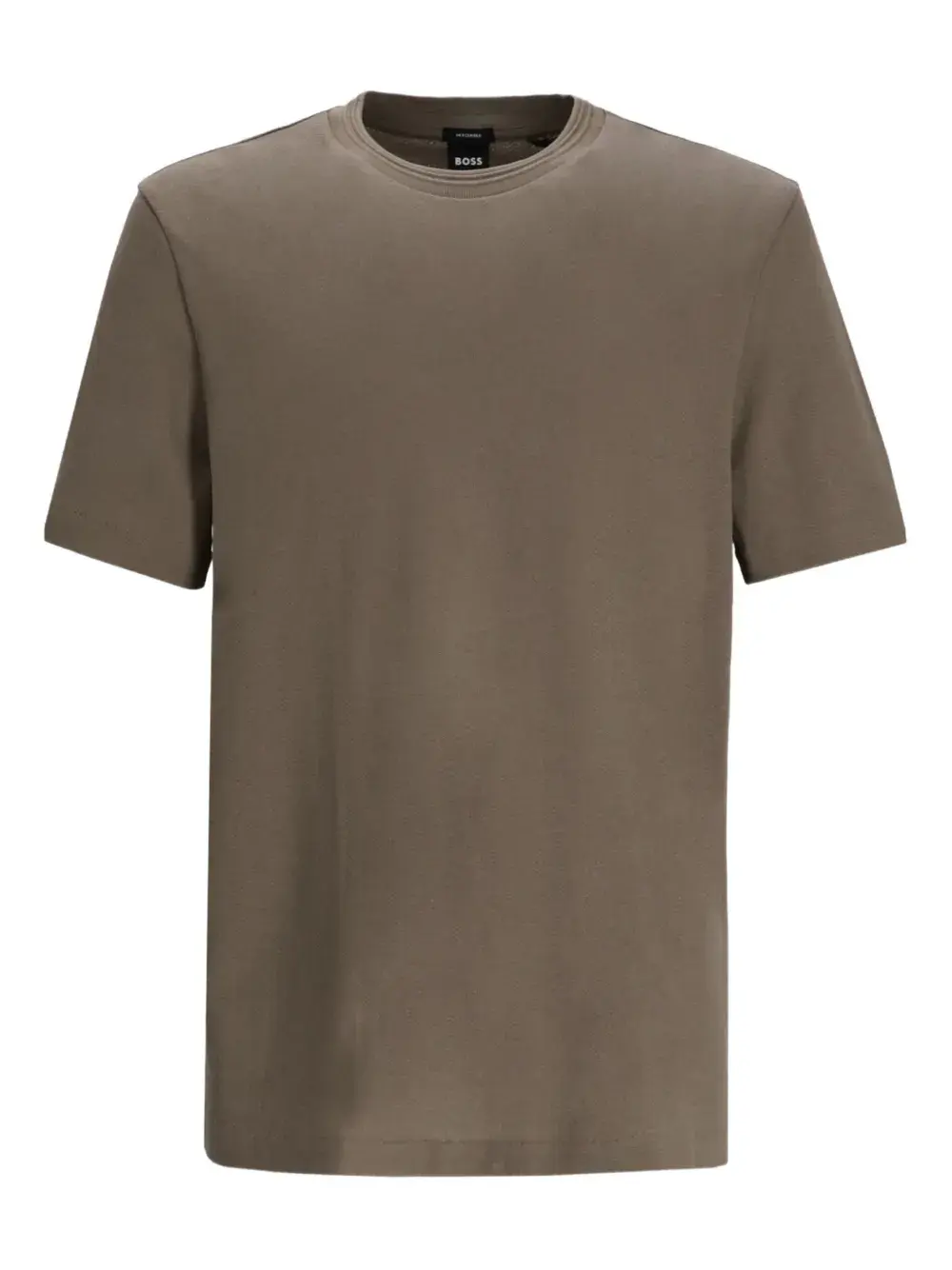 

Футболка с круглым вырезом Boss, коричневый