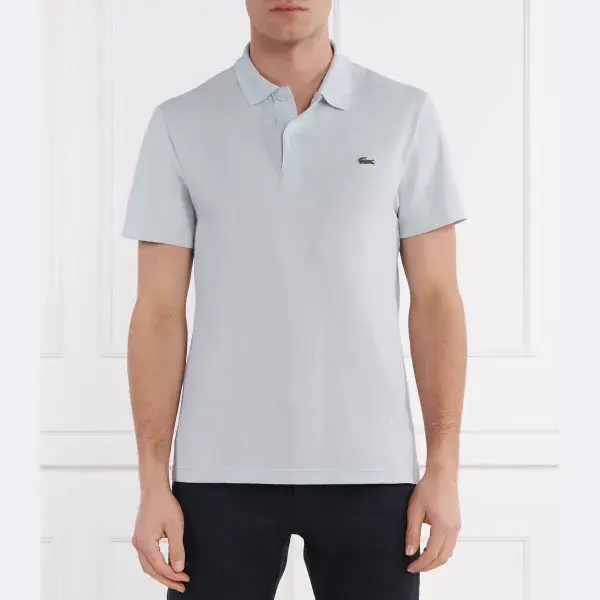 

Рубашка поло стандартного кроя Lacoste, синий
