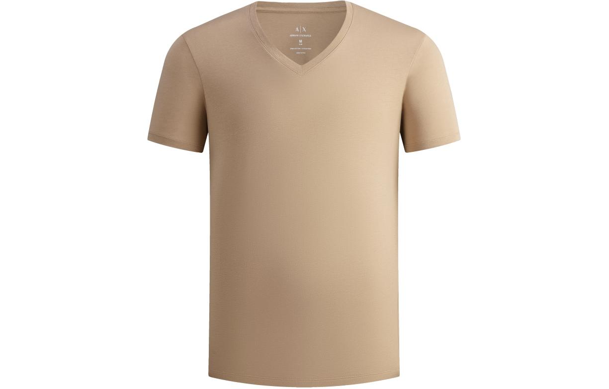 

Футболка AE SS23 мужская ARMANI EXCHANGE, Camel