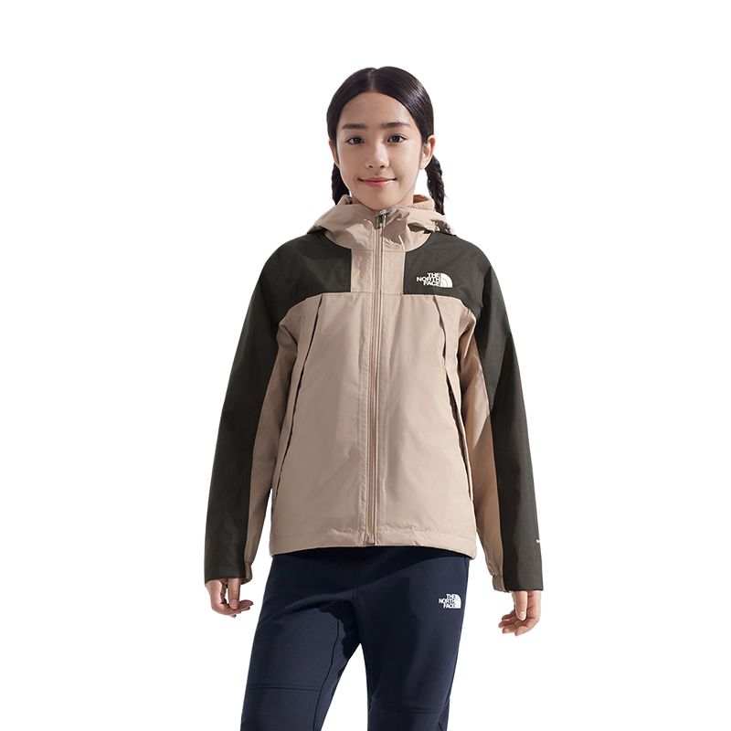 

Ветровка куртка 2 предмета набор kids' THE NORTH FACE, коричневый