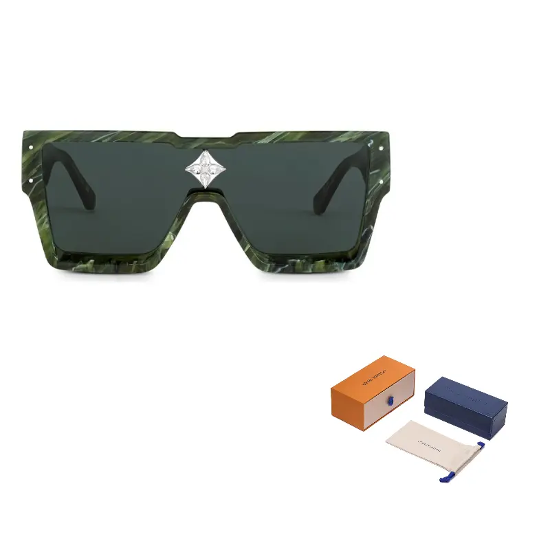 

LOUIS VUITTON Солнцезащитные очки Cyclone Green Marble, Green