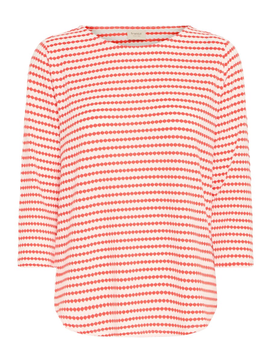 

Рубашка Fransa FRJOSIE TEE 2, цвет mottled red