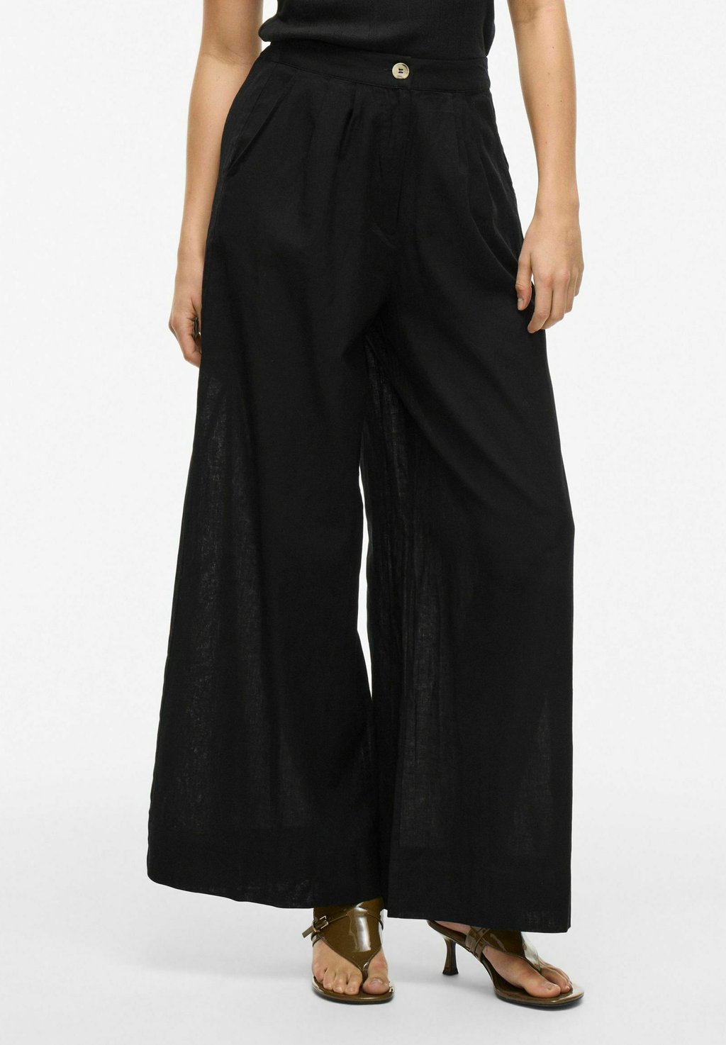 

Брюки MIT WEITEM BEIN VIETNI HIGH WAIST VILA, черный
