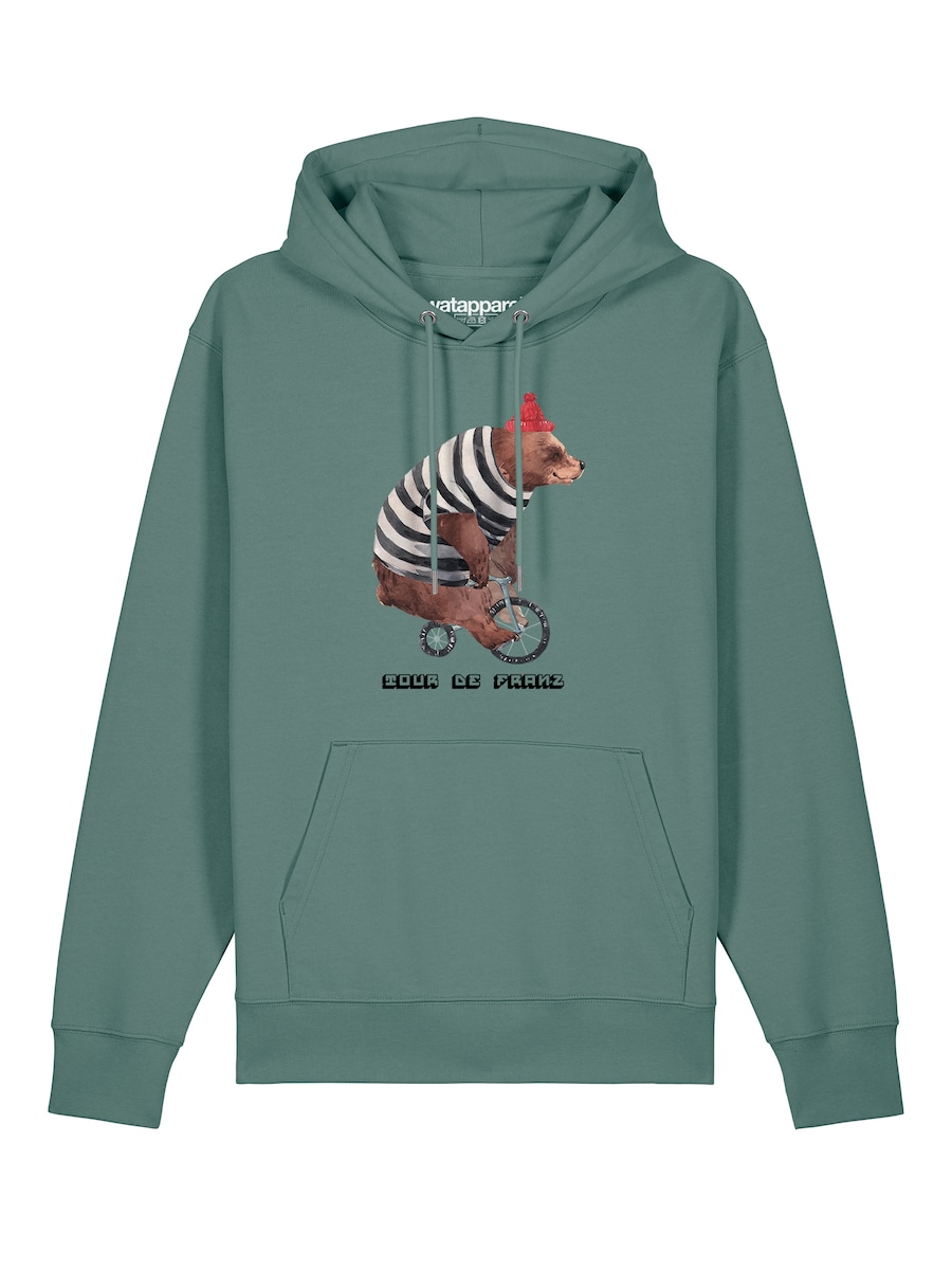

Толстовка Watapparel Tour de Franz, зеленый
