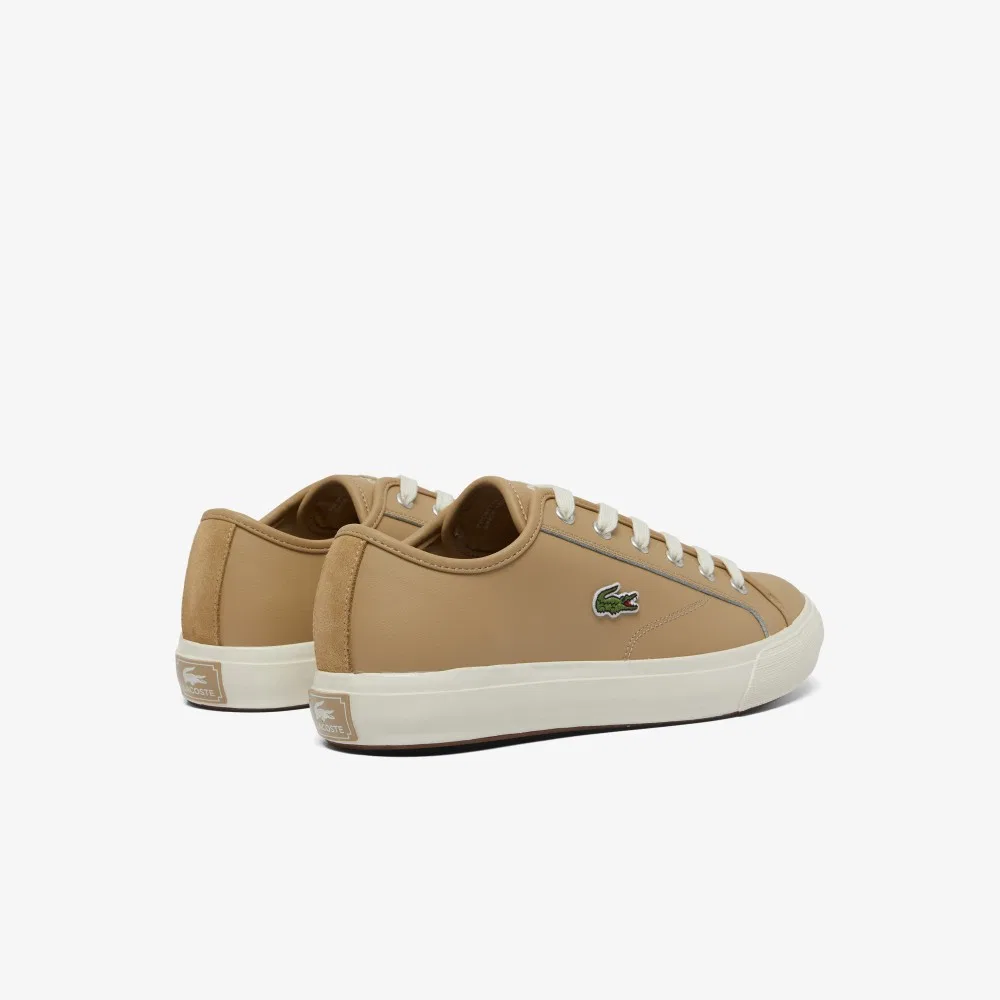 Мужские низкие кеды Backcourt коричневые от Lacoste — фото 3