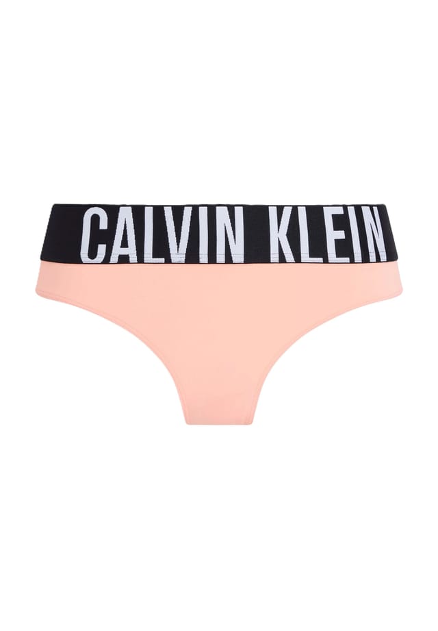 

Трусы с логотипом на поясе Calvin Klein, цвет td9 papaya punch