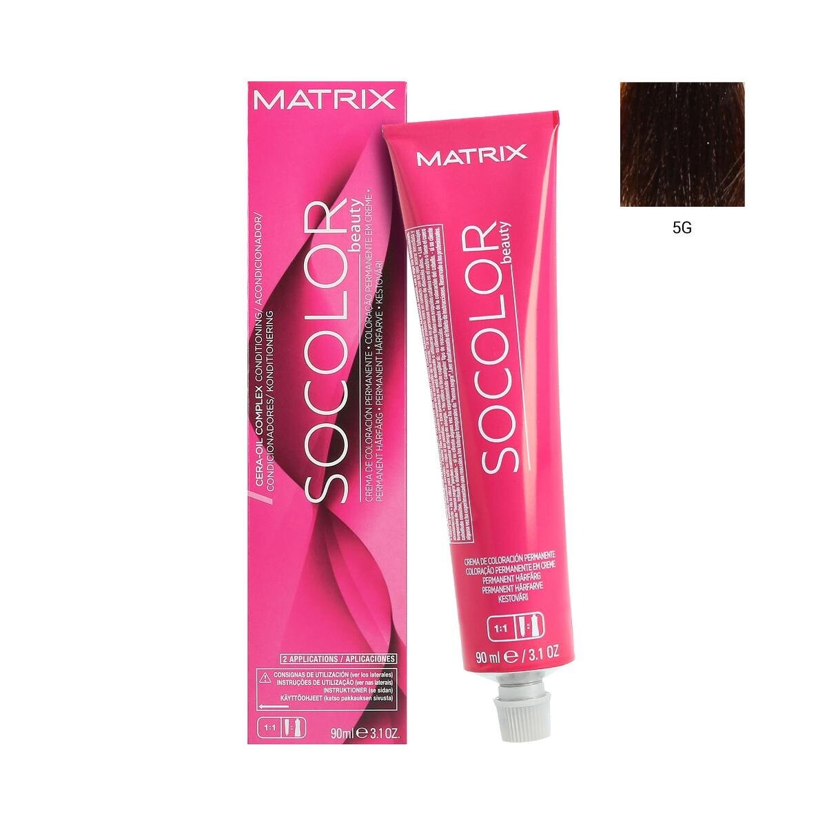 

Matrix, Socolor Beauty, краска для волос (5G), 90 мл