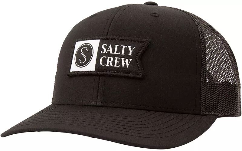 

Мужская кепка Salty Crew Pinnacle 2 Retro Trucker, черный