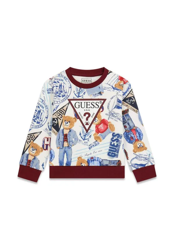 Толстовка bedrucktes Guess, Gemustert Multicolor