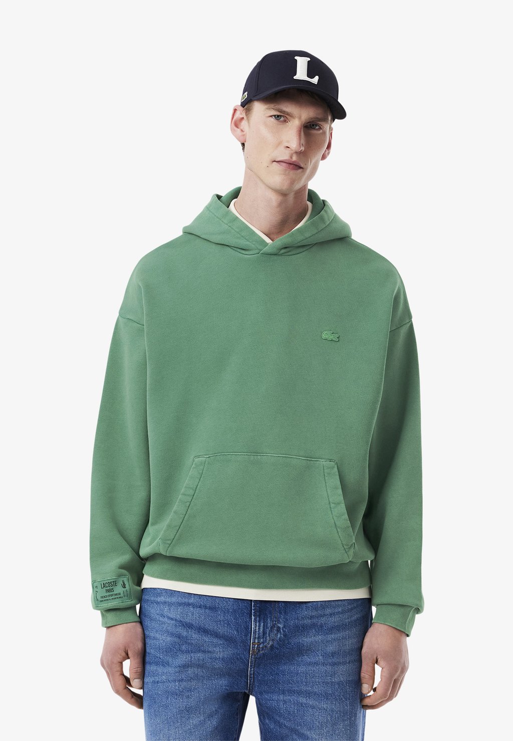 

Толстовка с капюшоном Sweatshirt Lacoste, зеленый