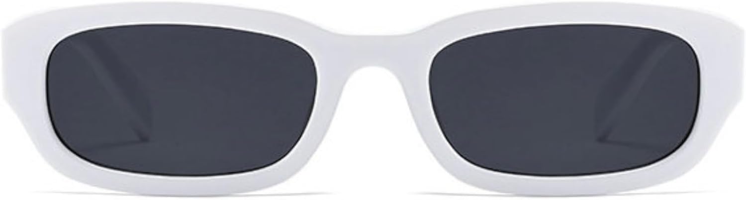 

Солнцезащитные очки Willochra Trend в узкой оправе для женщин, модные маленькие прямоугольные солнцезащитные очки с черным градиентом и защитой от УФ-излучения UV400, C7