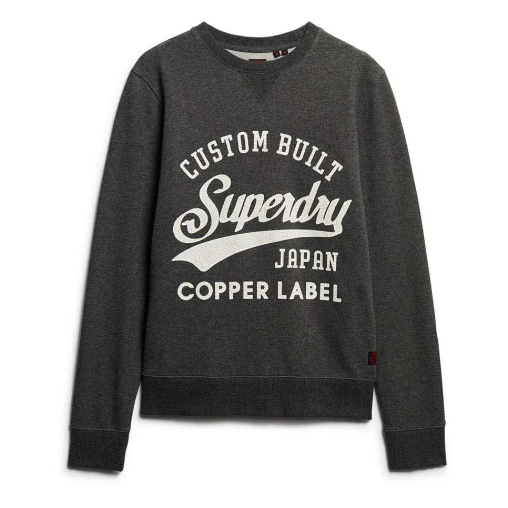 

Толстовка Superdry Copper Label Graphic, серый